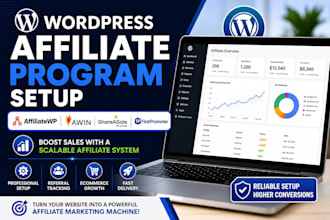 build your wordpress affiliate program with affiliatewp, awin, and firstpromoter