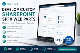 develop custom sharepoint spfx web parts