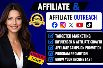 promote your affiliate offer with targeted outreach marketing