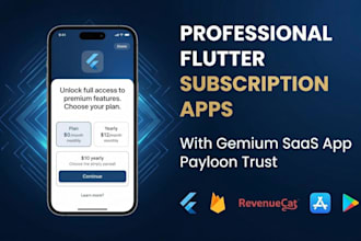 build a professional flutter subscription app with in app purchases