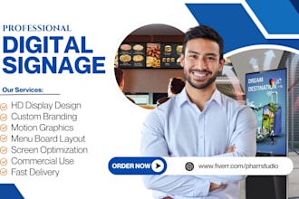 design attention grabbing digital signage displays yodeck screencloud optisigns