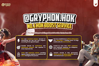 boost your honor of kings account