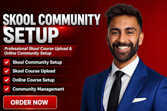setup skool community skool online course skool setup course upload