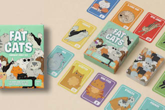 draw children illustration emotional flashcards, educational playing card games