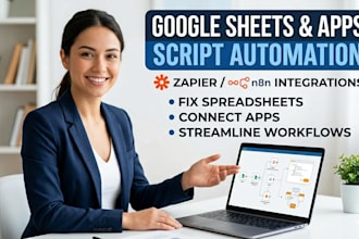automate workflows with google sheets, apps script, zapier and n8n