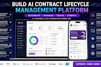 build ai contract lifecycle management clm automation workflow