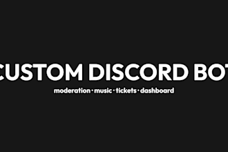 create your custom discord bot
