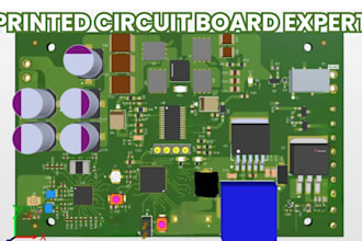 do pcb schematic design, circuit layout, pcb assembly and hardware development