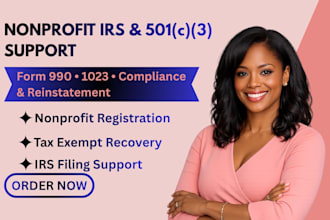 file form 990, nonprofit registration and reinstate 501c3 tax exempt status