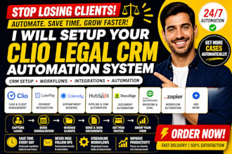 setup hubspot clio lawpay calendly pipeline docusign quickbooks zapier CRM apps
