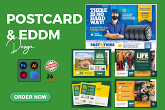 design urgent flyer, medical flyer, brochure or postcard design in 6 hours