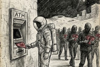 create emotional hand drawn indie album cover art