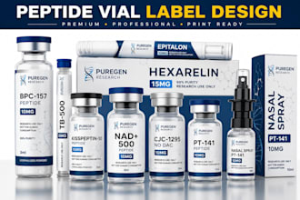 build wix website with SEO and cms, plus professional peptide, sarms and label