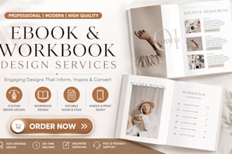 design canva ebook, workbook design digital planner, lead magnet, canva templete