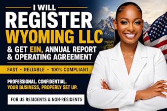 file wyoming llc get ein, llc registration annual report operation agreement
