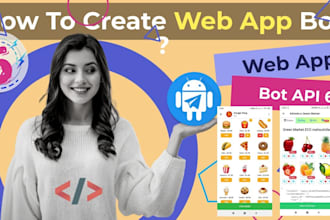 telegram bot and web app developer