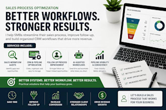 optimize your sales process and CRM workflow for your smb