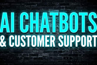 launch a smart ai chatbot for customer support and sales