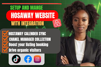 design and set up your hostaway website with full integration