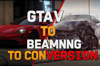 convert gta v cars into beamng drive with realistic physics