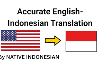 translate english to indonesian