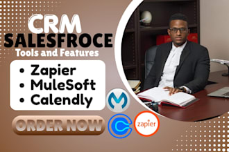setup salesforce CRM, automation workflow, dashboard and customization