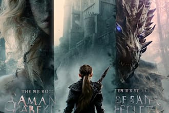 design a market ready fantasy book cover for self publishing