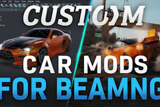 create and port high quality car mods to beamng drive