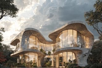 make photorealistic 3d house renders using 3ds max
