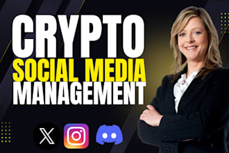 be your fintech meme coin nft crypto social media manager and content creator