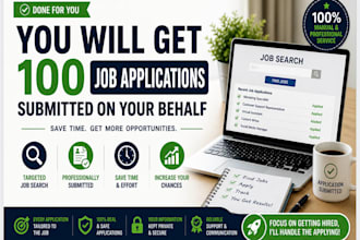 submit 100 targeted job applications on your behalf