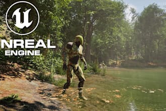 develop unreal engine 5 multiplayer game, blueprint, web3 nft game development