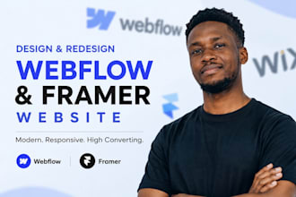 design webflow website wix website framer framer landing page figma to framer
