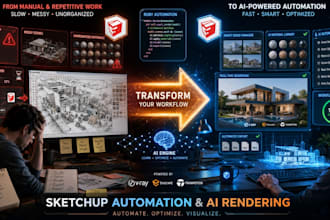 develop sketchup rendering workflow and visualization plugins