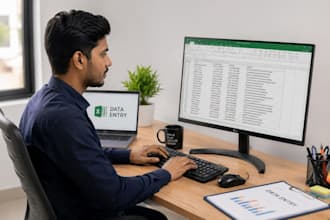 manage your company workload by data entry