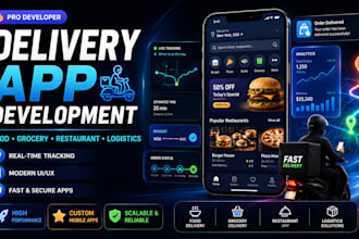 build delivery app, food delivery app, restaurant app, grocery delivery app