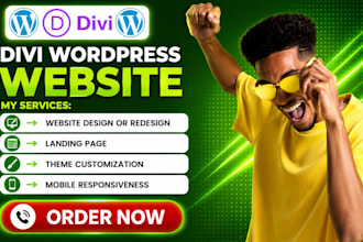 customize or redesign divi wordpress website divi theme clone divi 5 website
