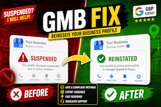 fix suspended google my business listing and restore ranking