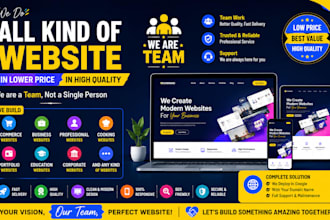 professional website development at low price