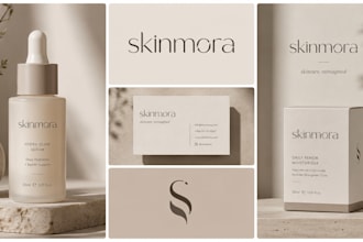 create premium brand identity visuals