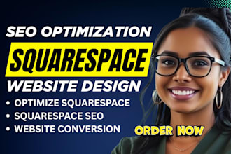 fix squarespace website seo and improve conversions and structure