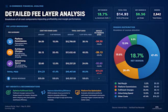 analyze your ecommerce fees and margins to boost profitability
