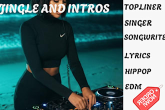 create a professional podcast intro, youtube jingle and outro