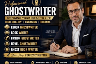ghostwrite ebooks for amazon kindle and online publishing