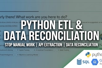 build automated etl pipelines using python and sql