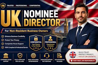 provide UK nominee director service for non residents