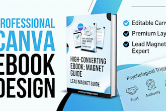 design a professional canva ebook and lead magnet PDF
