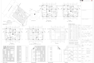 do architectural blue print of 2d house plan  and floor plan