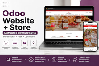 build your odoo website and ecommerce store