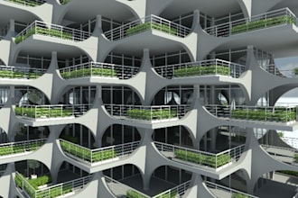 3d modelling, renders and visualizations